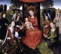 The Mystic Marriage of St Catherine 1479-80 - Hans Memling