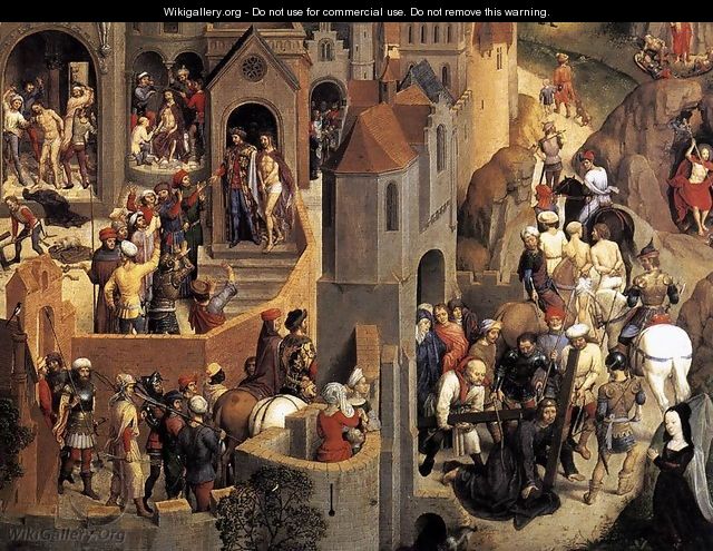 Scenes from the Passion of Christ (detail-5) 1470-71 - Hans Memling