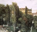 The Palace Garden of Prince Albert 1846 - Adolph von Menzel