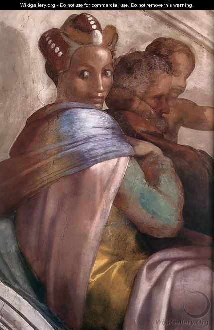 Jacob - Joseph (detail-3) 1511-12 - Michelangelo Buonarroti