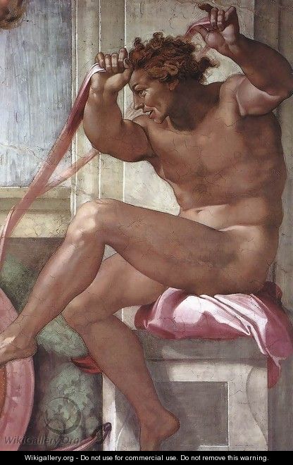 Ignudo -4 1511 - Michelangelo Buonarroti