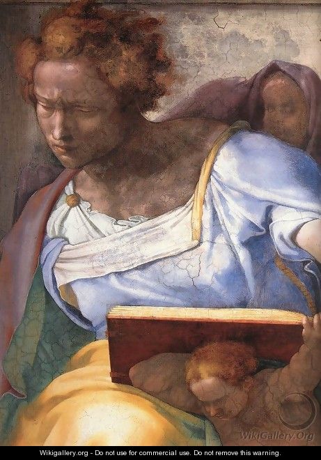 Daniel (detail-1) 1511 - Michelangelo Buonarroti