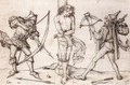 St Sebastian with Archers 1475-80 - Master of the Housebook