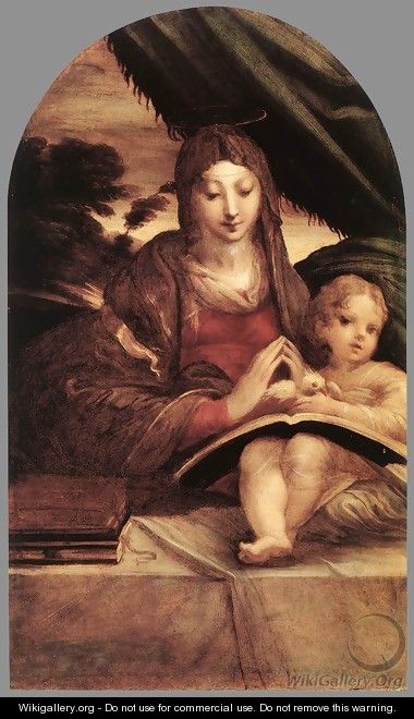 Madonna and Child c. 1525 - Girolamo Francesco Maria Mazzola (Parmigianino)