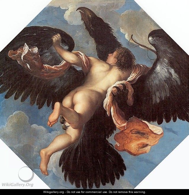 The Rape of Ganymede 1575 - Damiano Mazza