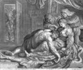Samson and Delilah c. 1613 - Jacob Matham