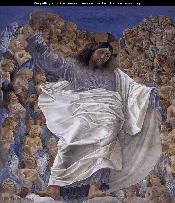 Triumphant Christ 1481-83 - Melozzo da Forli