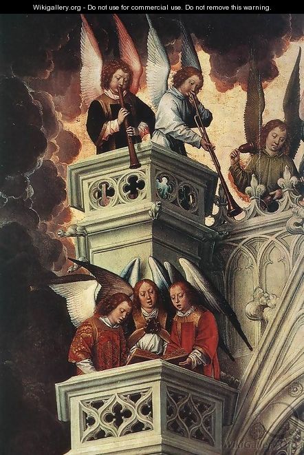 Last Judgment Triptych (detail-2) 1467-71 - Hans Memling