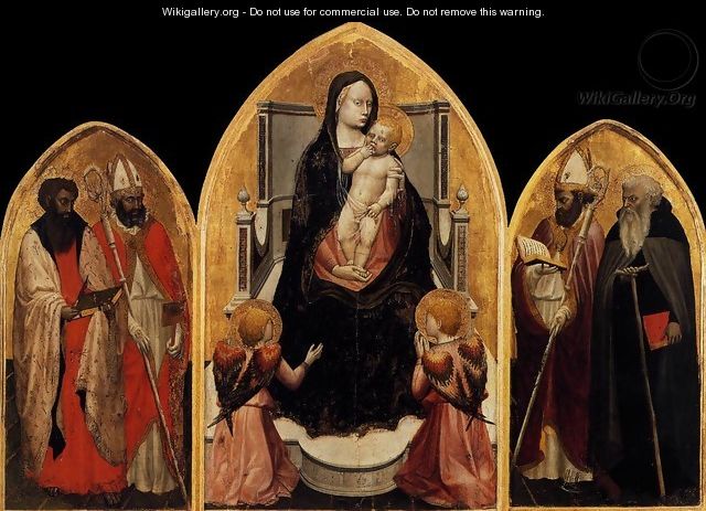 San Giovenale Triptych 1422 - Masaccio (Tommaso di Giovanni)