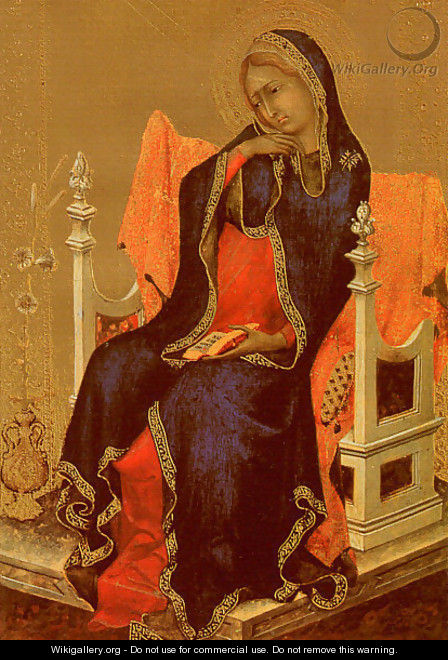 The Virgin of the Annunciation 1339 - Simone Martini