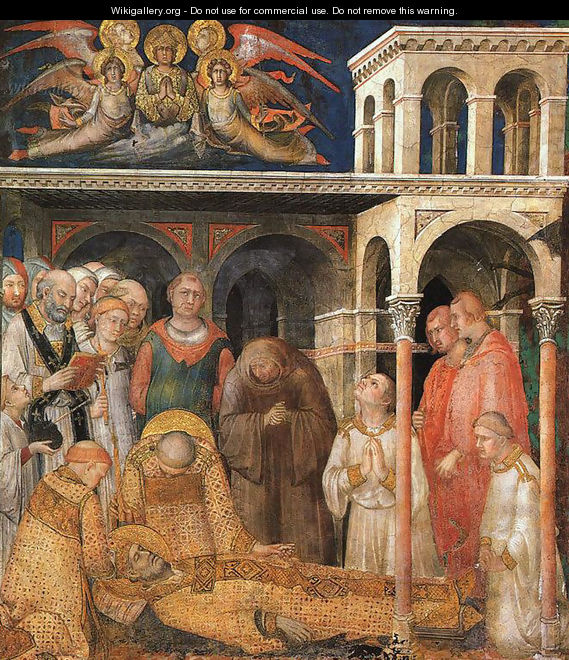 The Death of St. Martin (1) 1321 - Simone Martini