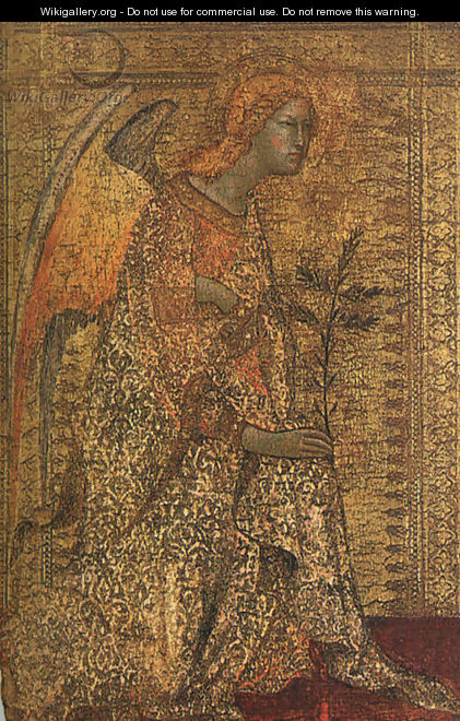 The Angel of the Annunciation 1333 - Simone Martini