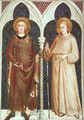 St. Louis of France and St. Louis of Toulouse 1321 - Simone Martini