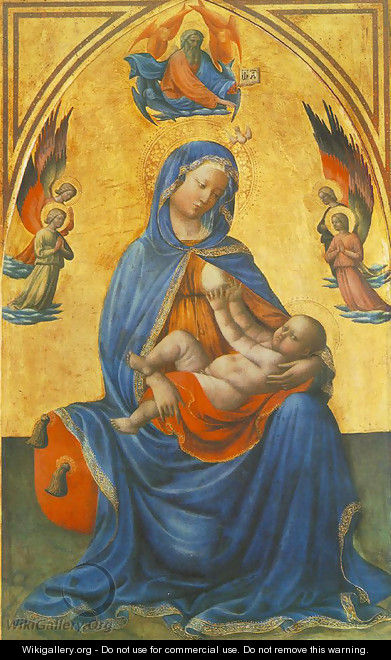 Madonna with the Child - Tommaso Masolino (da Panicale)