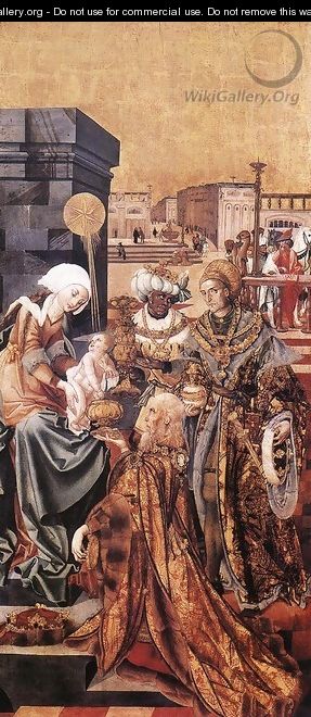 The Adoration of the Magi 1506-10 - Master M.S.