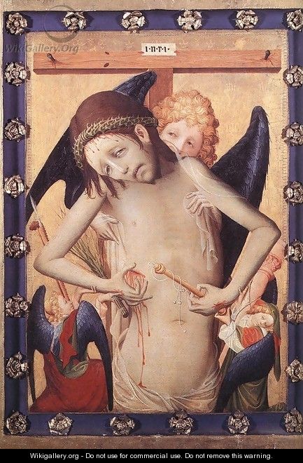 Vir Dolorum (Man of Sorrows) c. 1420 - Master Francke