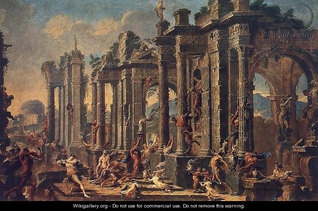 Bacchanalian Scene 1710s - Alessandro Magnasco