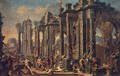 Bacchanalian Scene 1710s - Alessandro Magnasco