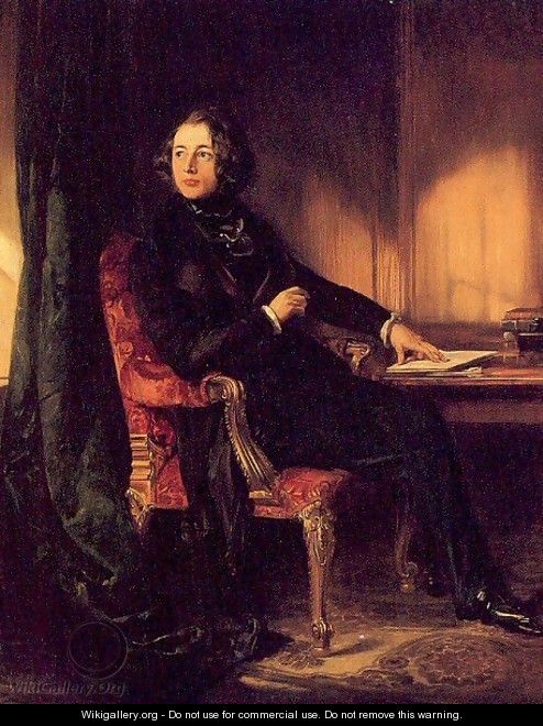 Charles Dickens 1839 - Daniel Maclise