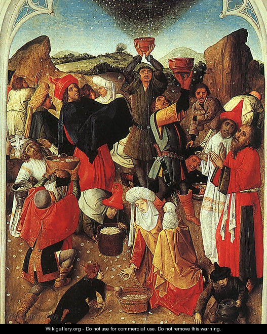 The Gathering of the Manna 1470 - Master of the Manna