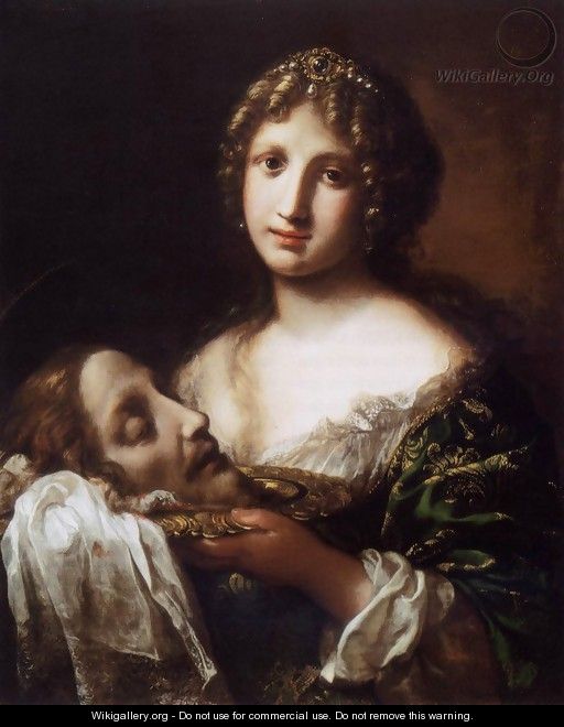 Salome with the Head of the Baptist - Onorio Marinari