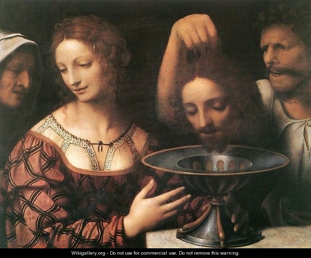 Salome 1527-31 - Bernardino Luini