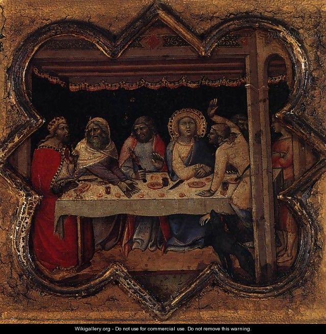 Scenes from the Life of St Thomas (3) 1362 - Luca Di Tomme