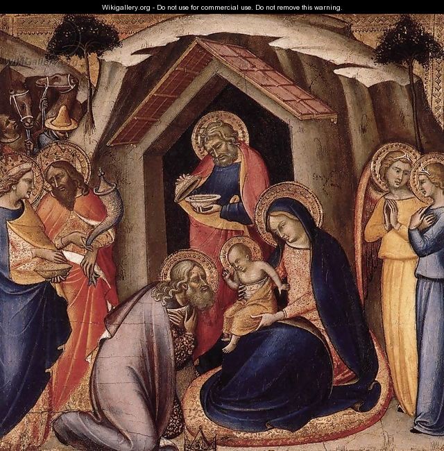Adoration of the Magi 1360-65 - Luca Di Tomme