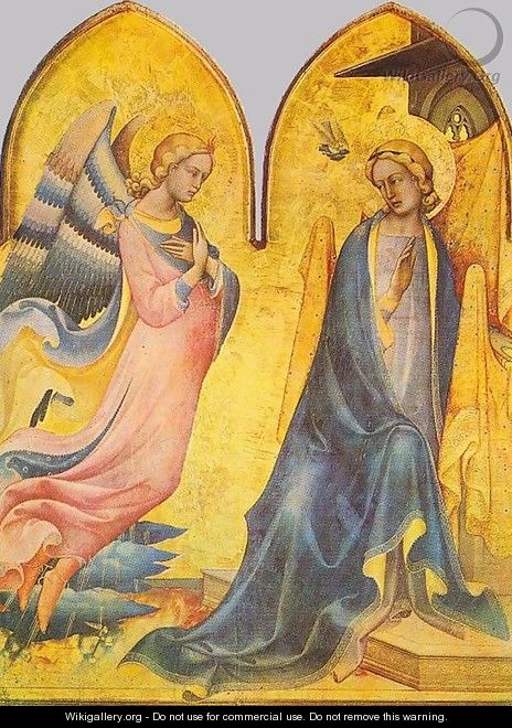 The Annunciation 1410-15 - Lorenzo Monaco