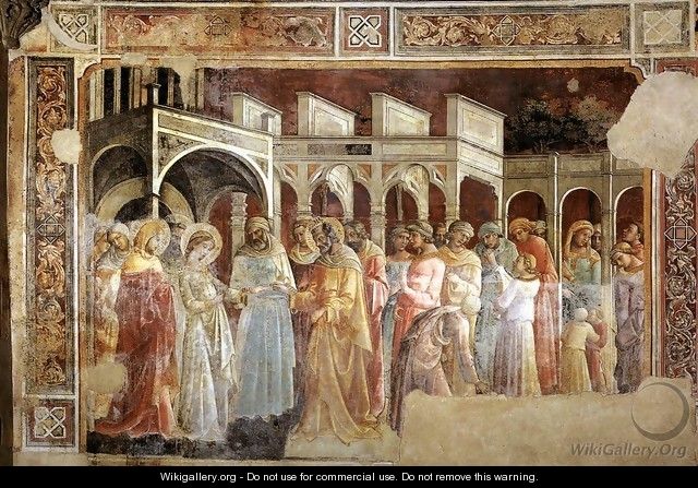 Marriage of the Virgin 1420-24 - Lorenzo Monaco