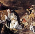 The Temptation of St Anthony c. 1530 - Lucas Van Leyden