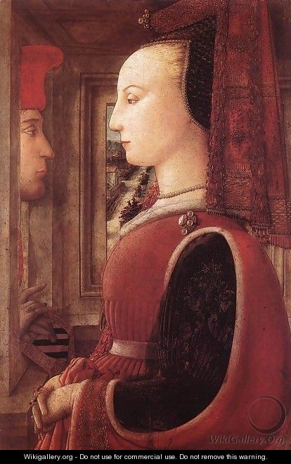 Portrait of a Man and a Woman - Fra Filippo Lippi