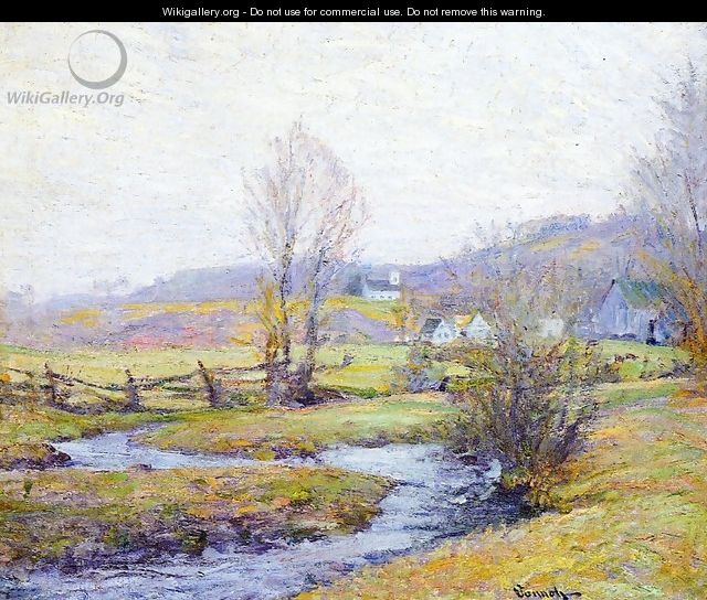 Early Spring, Pleasant Valley, Connecticut - Robert William Vonnoh