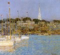 Cat Boats, Newport - Frederick Childe Hassam