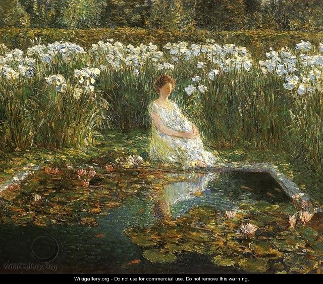 Lilies - Frederick Childe Hassam