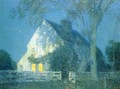 Moolight, the Old House - Frederick Childe Hassam