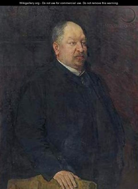Portrait of Mr. Camille Laurent - Theo van Rysselberghe