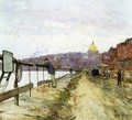 Charles River and Beacon Hill - Frederick Childe Hassam