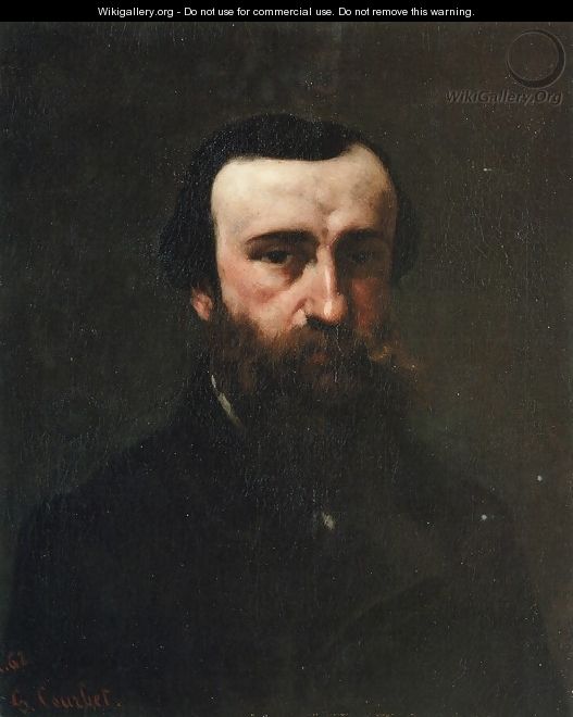 Portrait of Monsieur Nicolle - Gustave Courbet