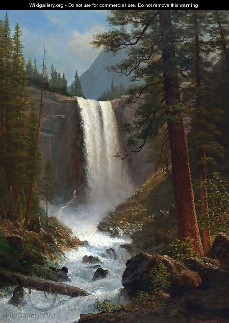 Vernal Falls - Albert Bierstadt