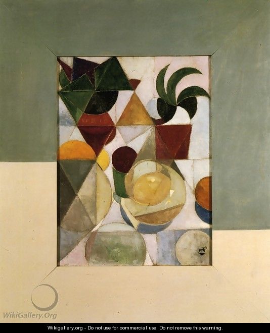 Still Life with Apples - Theo van Doesburg
