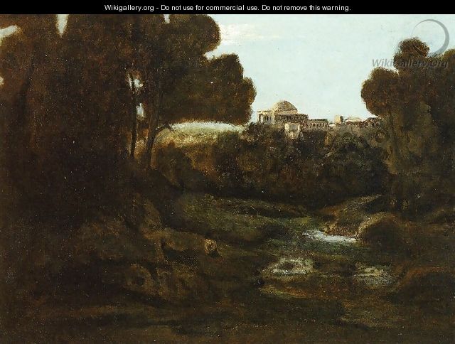 Souvenir of Arricia - Jean-Baptiste-Camille Corot