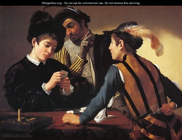 The Cardsharps (I Bari) - Caravaggio