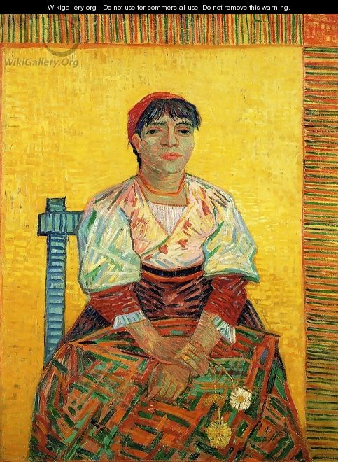 The Italian Woman - Vincent Van Gogh