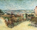 Vegetable Gardens in Montmartre I - Vincent Van Gogh