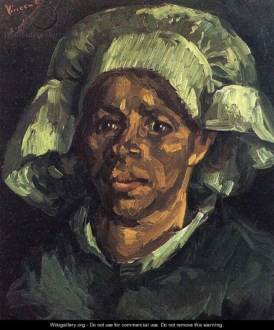 Peasant Woman, Portrait of Gordina de Groot I - Vincent Van Gogh