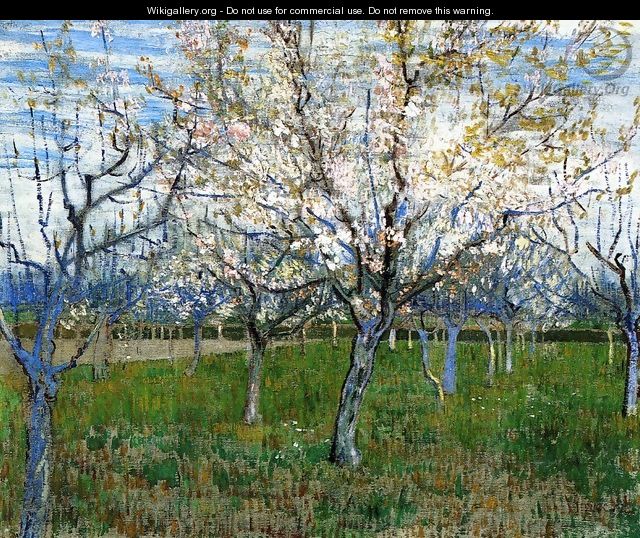 The Pink Orchard - Vincent Van Gogh
