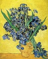 Still Life with Irises - Vincent Van Gogh