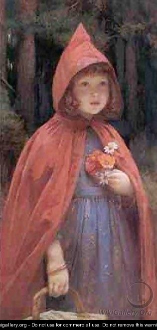 Little Red Riding Hood - Edward Frederick Brewtnall