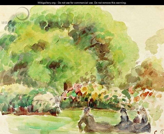 Cagnes Landscape XIV - Pierre Auguste Renoir